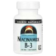 Niacinamide B-3, 100 mg, 100 Tablets