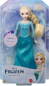 Купить куклы и пупсы для девочек Mattel: Mattel Frozen Kraina Lodu Śpiewająca Elsa Lalka Polska wersja HMG36