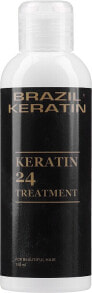 Regenerierende und glättende Haarbehandlung für geschädigtes Haar mit Keratin - Brazil Keratin Beauty 24h