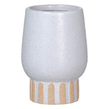 Vase White Ceramic 12,5 x 12,5 x 18 cm