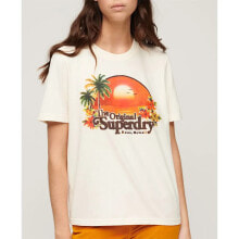 SUPERDRY Travel Souvenir Relaxed Short Sleeve T-Shirt