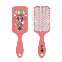 Detangling Hairbrush Disney 7,5 x 22,5 x 3,5 cm Pink Minnie Mouse
