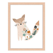 Купить декор и освещение Milan Moon: Bild Flowery Fox