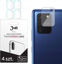 3MK 3MK FlexibleGlass Lens Samsung S10 Lite Hybrid glass for the camera lens 4 pcs