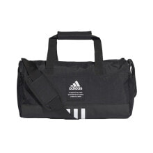 Мужские спортивные сумки Мужская спортивная сумка черная текстильная маленькая для тренировки с ручками через плечо ADIDAS EP/System 50L Duffel