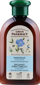 Haarspülung mit Kamille und Leinöl - Green Pharmacy