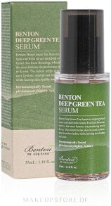 Feuchtigkeitsspendendes Gesichtsserum mit Grüntee-Extrakt - Benton Deep Green Tea Serum