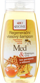 Regenerierendes Shampoo mit Honig und Coenzym Q10 - Bione Cosmetics Honey + Q10 Shampoo