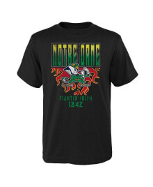 Outerstuff big Boys Black Notre Dame Fighting Irish The Legend T-shirt