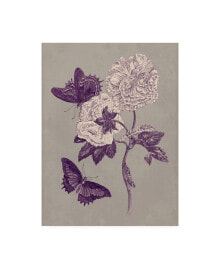 Trademark Global maria S. Merian Nature Study in Plum & Taupe IV Canvas Art - 20