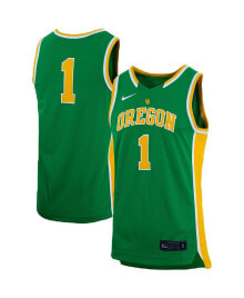 Nike men's #1 Green Oregon Ducks Team Replica Basketball Jersey