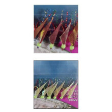 Приманки и мормышки для рыбалки RAGOT Rainbow Skin Fluoro Feather Rig