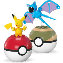 MATTEL GAMES Mega Construx Pokemon Pack 2 Pokeballs Standard Figure