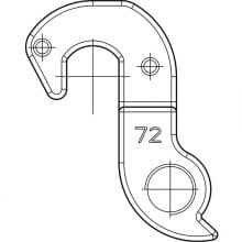 MERIDA DH-072 Derailleur Hanger