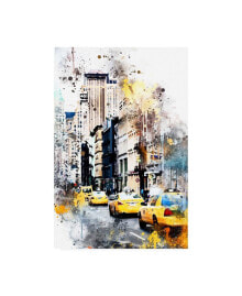Trademark Global philippe Hugonnard NYC Watercolor Collection - 401 Broadway Canvas Art - 15.5