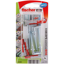 шипы Fischer DuoPower 535001 Шипы 8 x 40 mm 4 штук