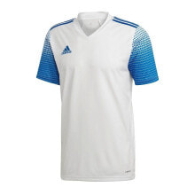 Мужские спортивные футболки мужская футболка спортивная  белая синяя для футбола adidas Regista 20 M FI4558