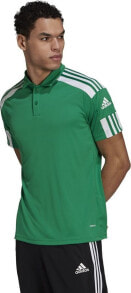 Мужские спортивные футболки и майки adidas Koszulka adidas Polo SQUADRA 21 GP6430 GP6430 zielony XXL