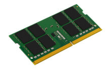 Купить модули памяти (RAM) Kingston: Kingston ValueRAM KVR26S19D8/32 - 32 GB - 1 x 32 GB - DDR4 - 2666 MHz - 260-pin SO-DIMM