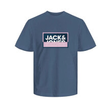 JACK & JONES Logan Summer Print Short Sleeve T-Shirt