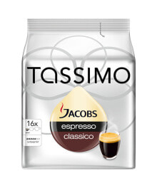 Капсулы для кофемашин Кофейные капсулы Jacobs Espresso classico 4031516, 16 шт