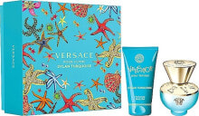 Versace Dylan Turquoise Pour Femme - Duftset (Eau de Toilette 30ml + Körpergel 50ml)