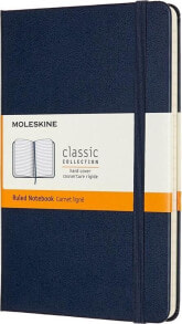 Moleskine Notes Classic 11,5x18 tw. linie szafirowy niebieski