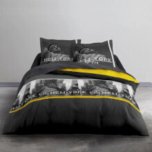 Комплекты постельного белья  tODAY Alex Cotton 2-Personen-Bett-Set - 220 x 240 cm - Gelber Druck