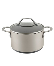 Anolon achieve Hard Anodized Nonstick 4 Quart Saucepot with Lid