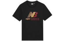 New Balance 圆领简约休闲短袖T恤 男款 黑色 / Футболка New Balance NEA33011-BK T