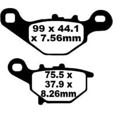 EBC SFA Series Organic Scooter SFA396 Brake Pads