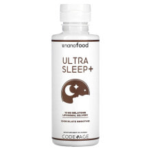 Витамины и БАДы для хорошего сна Codeage, Ultra Sleep +, 10 mg Melatonin, Liposomal Delivery, Chocolate Smoothie, 8 fl oz (225 ml)