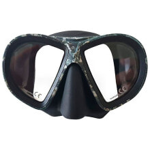 Masks and snorkels for scuba diving