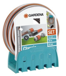 Шланги и комплекты для полива gardena 18005-20 держатель для шланга Синий
