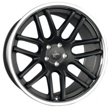 Колесный диск литой Keskin KT14 Concave matt black steel lip 8.5x20 ET43 - LK5/112 ML66.6