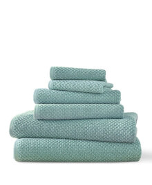 Blue Loom lilly Cotton and Rayon from Bamboo 2 Piece Hand Towel Set, 30