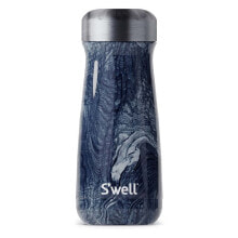 SWELL Azurite Marble 470ml Wide Mouth Thermo Traveler