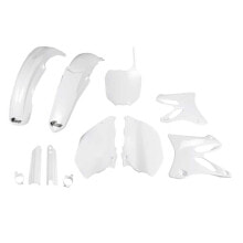 UFO Yamaha YZ 125/250 2002-2004 YAKIT301F-046 Fork Protectors & Plastics Kit