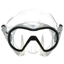 Masks and snorkels for scuba diving