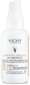 Leichter Sonnenschutz gegen die Zeichen der Lichtalterung mit SPF 50+ - Vichy Capital Soleil UV-Age Daily