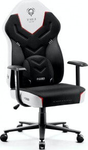 Игровое кресло для ПК / Fotel Diablo Chairs X-Gamer Snow White