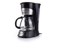 TriStar CM-1235 Coffee maker - Drip coffee maker - 0.75 L - Ground coffee - 700 W - Black - Stainless steel