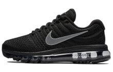 Nike Air Max 2017 舒适 低帮 跑步鞋 女款 黑色 / Кроссовки Nike Air Max 2017 849560-001