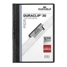 DURABLE Duraclip folder dossier side clip capacity 30 sheets