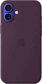 Apple iPhone 16 Plus Silicone Case with MagSafe - Plum