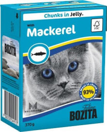 Купить влажные корма для кошек Bozita: Bozita Makrela w galaretce - 370g