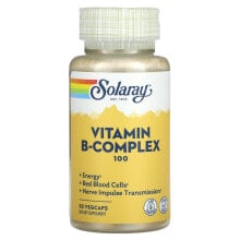 Solaray, Vitamin B-Complex 100, 50 VegCaps