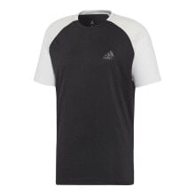 Men’s Short Sleeve T-Shirt Adidas CLUB C/B TEE DU0873 Black