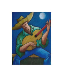 Trademark Global oscar Ortiz Jibaro Bajo La Luna Canvas Art - 27