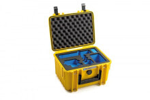 B&W International GoPro Case Type 2000 Y mit 9 Inlay gelb - Bag